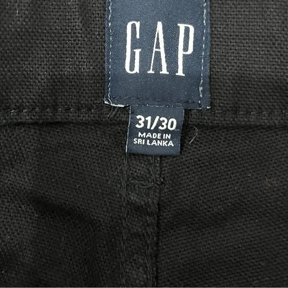 GAP Carpenter Black Jeans Size 31/30 - Picture 4 of 6